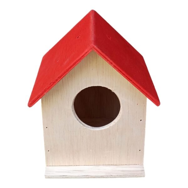 Bird House Nest Box for Sparrow House, Budgies and Finches 1