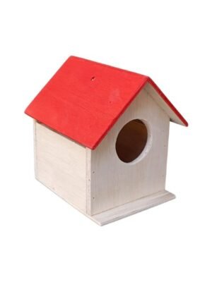 Bird House Nest Box for Sparrow House, Budgies and Finches 1