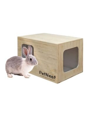 PetNest Rabbit House for 2 Rabbit 1