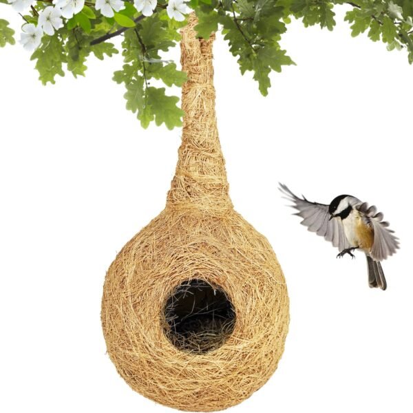 PetNest Safest Round Organic Bird nest Purely Handmade