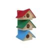 PetNest Wood Siya Outdoor Decor Bird House Nest Box 1