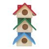 PetNest Wood Siya Outdoor Decor Bird House Nest Box 1