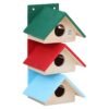 PetNest Wood Siya Outdoor Decor Bird House Nest Box 1