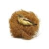 petnest Manually Extracted Natural Coir Fiber Nesting Material for Birds for Making Nest, Laying Eggs Breeding as Natural Bed, Playing Toy and Many More 250 Grams